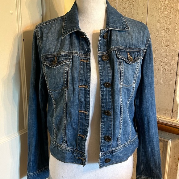 Bullhead Jackets & Blazers - Bullhead Dark Blue Jean Jacket